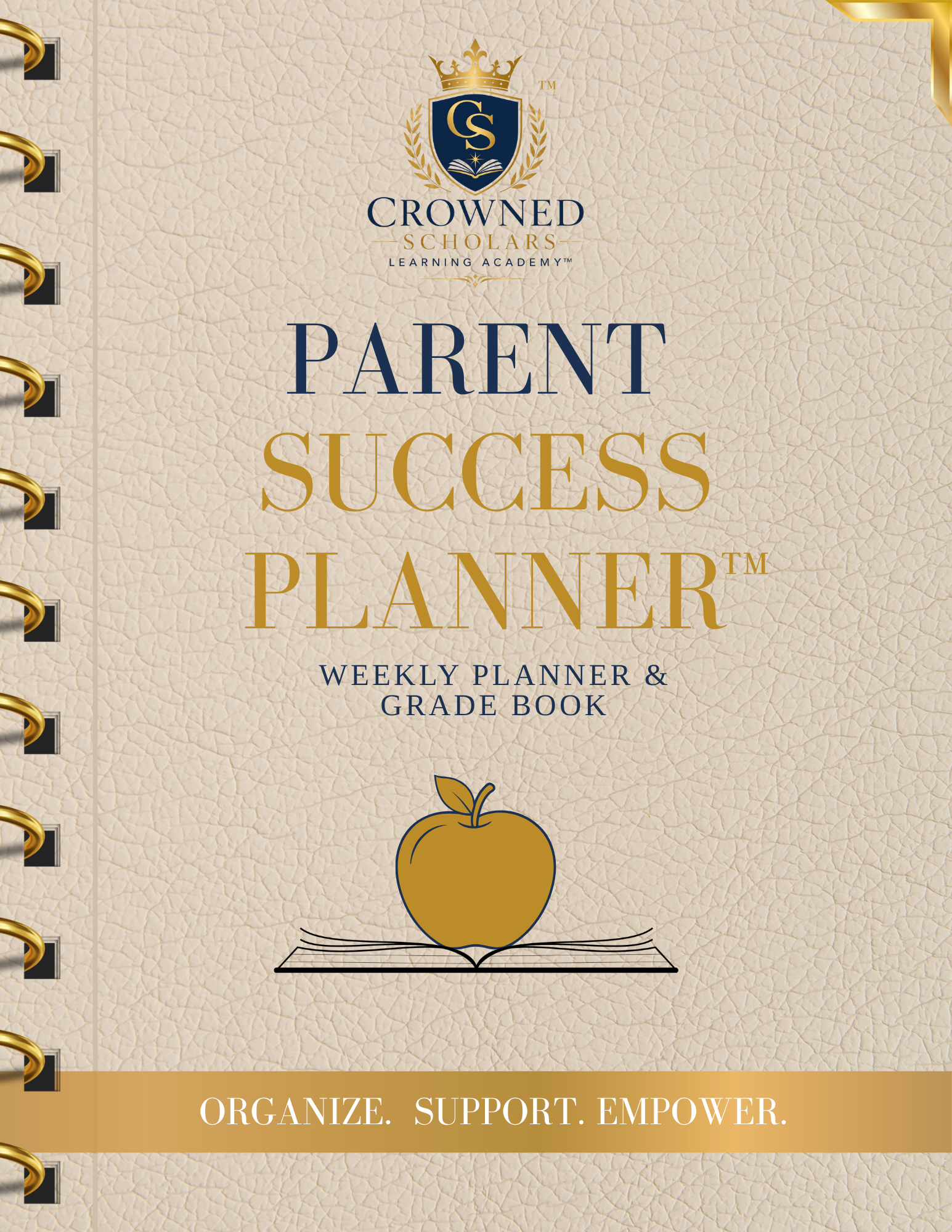 Crowned Scholars™ Parent Planner & Grade Book