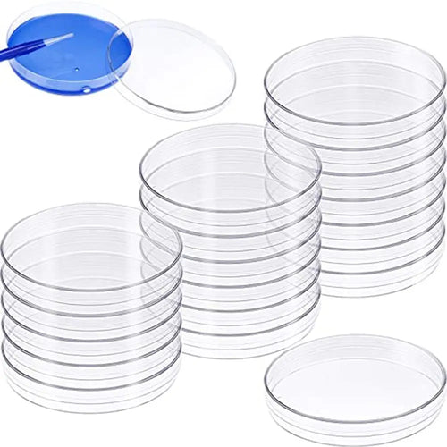 10pcs Plastic Petri Dishes