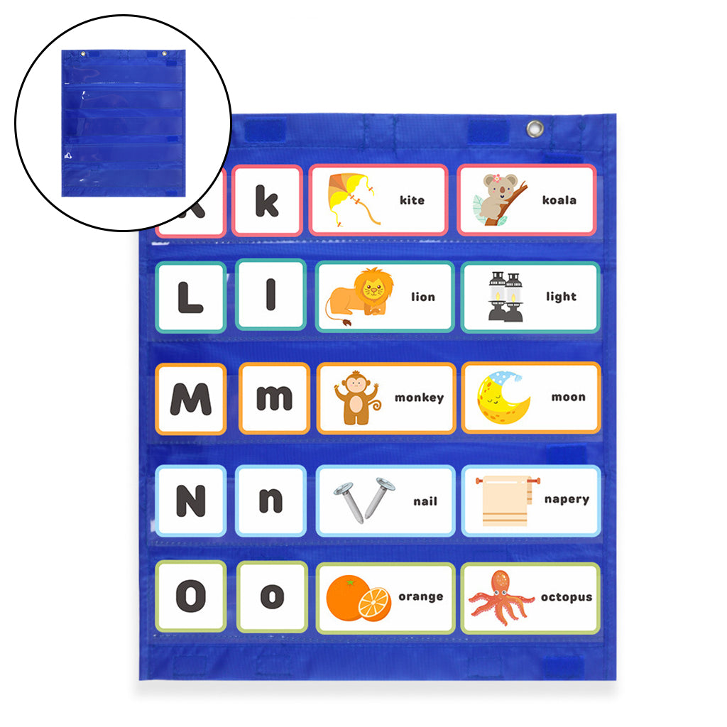 Teacher Class Schedule Magnetic Pocket Chart