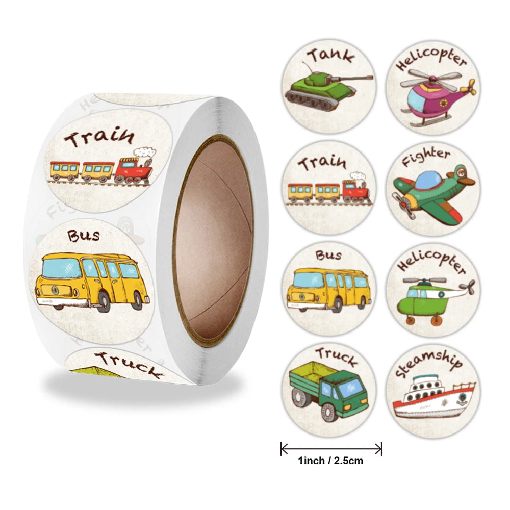 Stickers 500 Pcs/roll