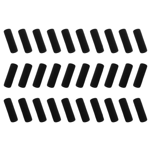 30pc Black Color Soft Foam Pencil Grips
