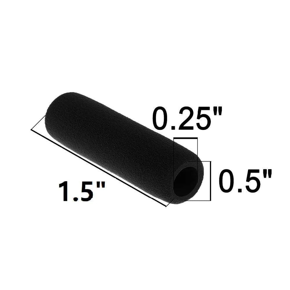 30pc Black Color Soft Foam Pencil Grips