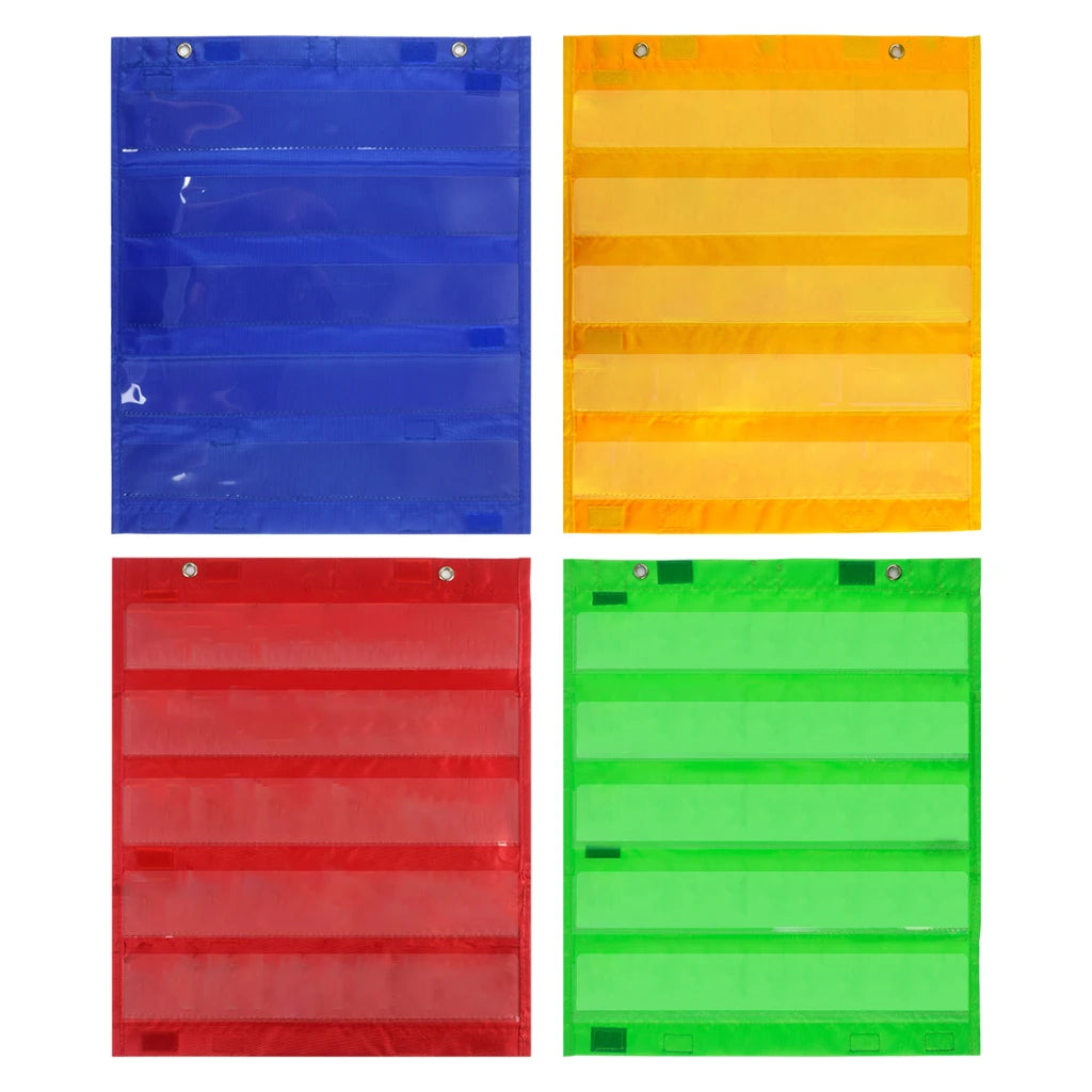Teacher Class Schedule Magnetic Pocket Chart