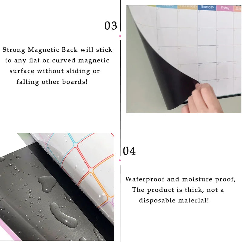 A3 Size Magnetic Monthly Planner