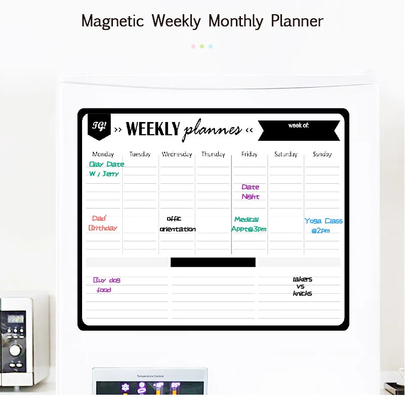 A3 Size Magnetic Monthly Planner