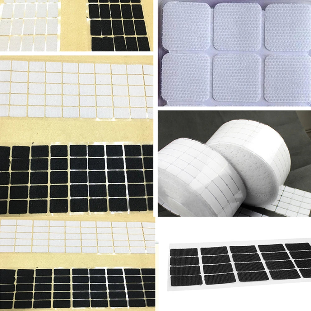 50Pairs Hook and Loop Self Adhesive Fastener Tape
