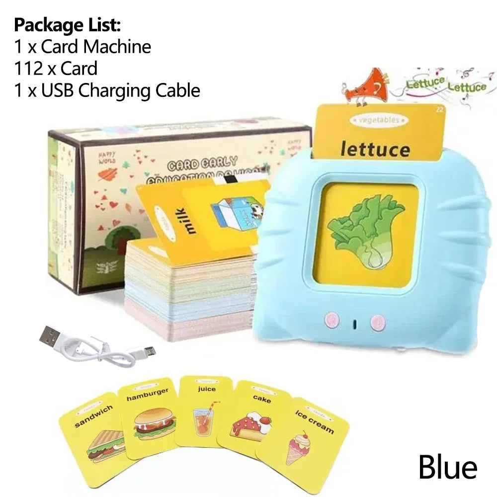 Early Education Language Flash Card Learning Toys