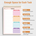 To Do List Notepad 6.5x9.8 inches