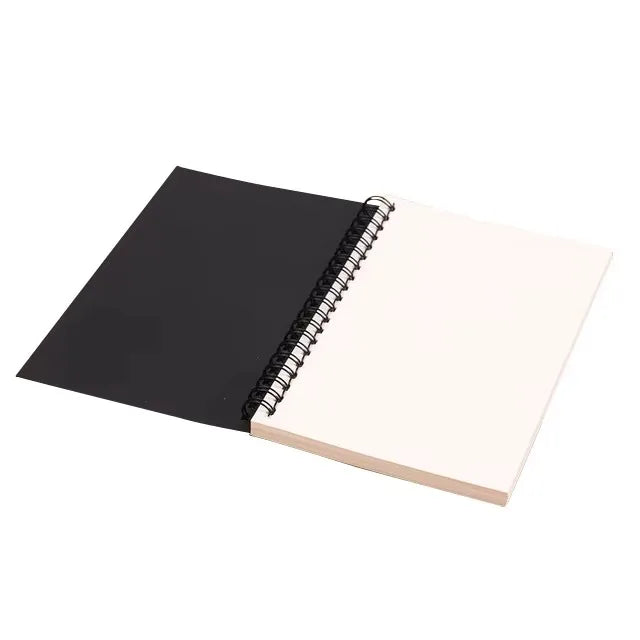 Retro Spiral Kraft Paper Notebook Sketchbook