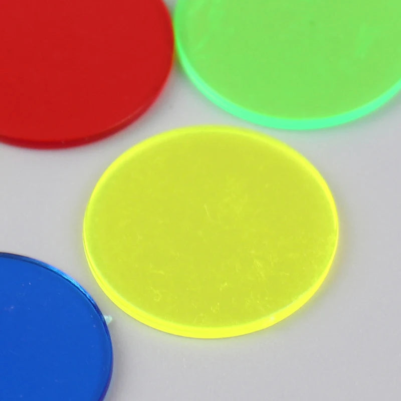 100Pcs Montessori Color Coins