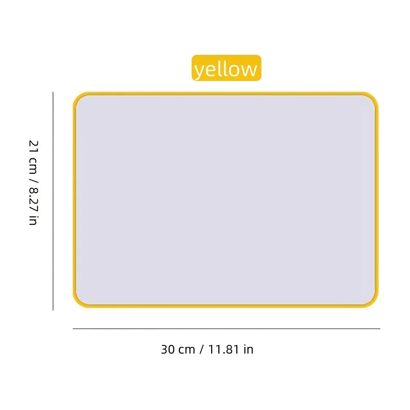 1pc Erasable Dual-Sided Mini Whiteboard