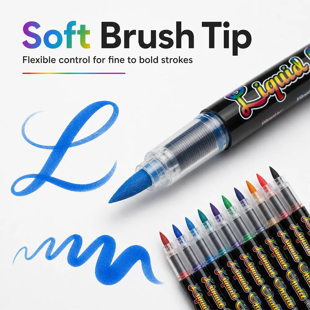 8/12/24 Colors Liquid Chalk Marker Set