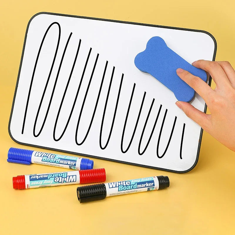 4-8 Colors Whiteboard Markers with Magnetic Whiteboard Eraser