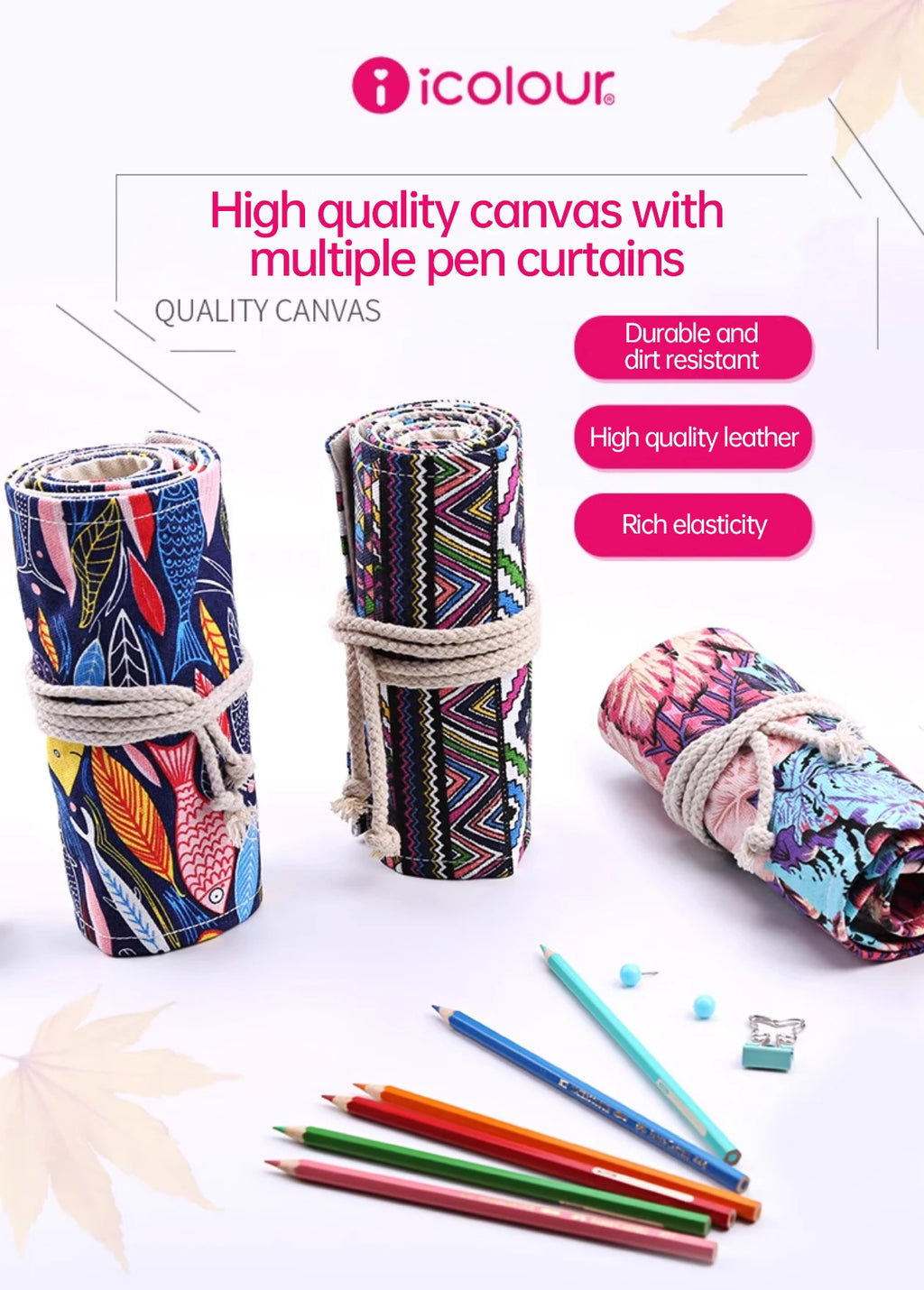 Roll Pen / Pencil Case