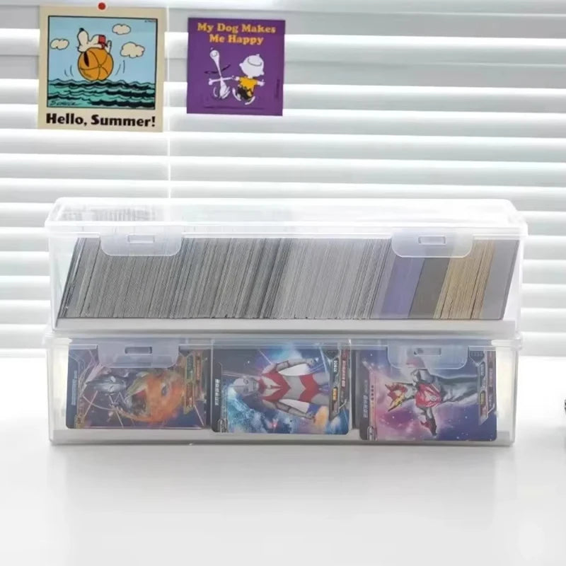 Clear Plastic Compartmentalized Organizer Box