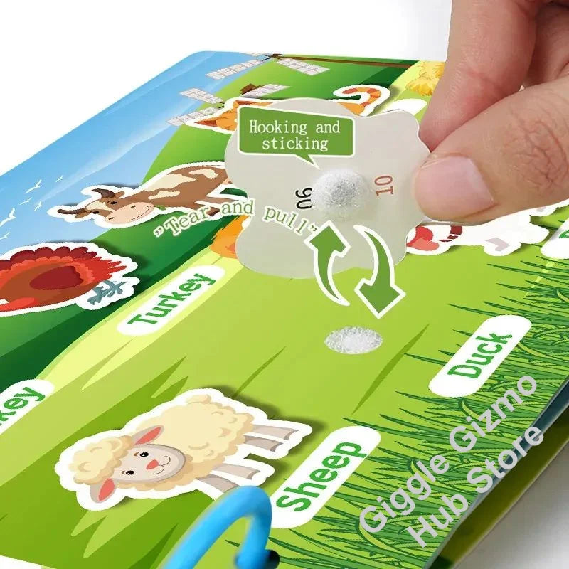 Busy Book for Toddlers Ages 2-6