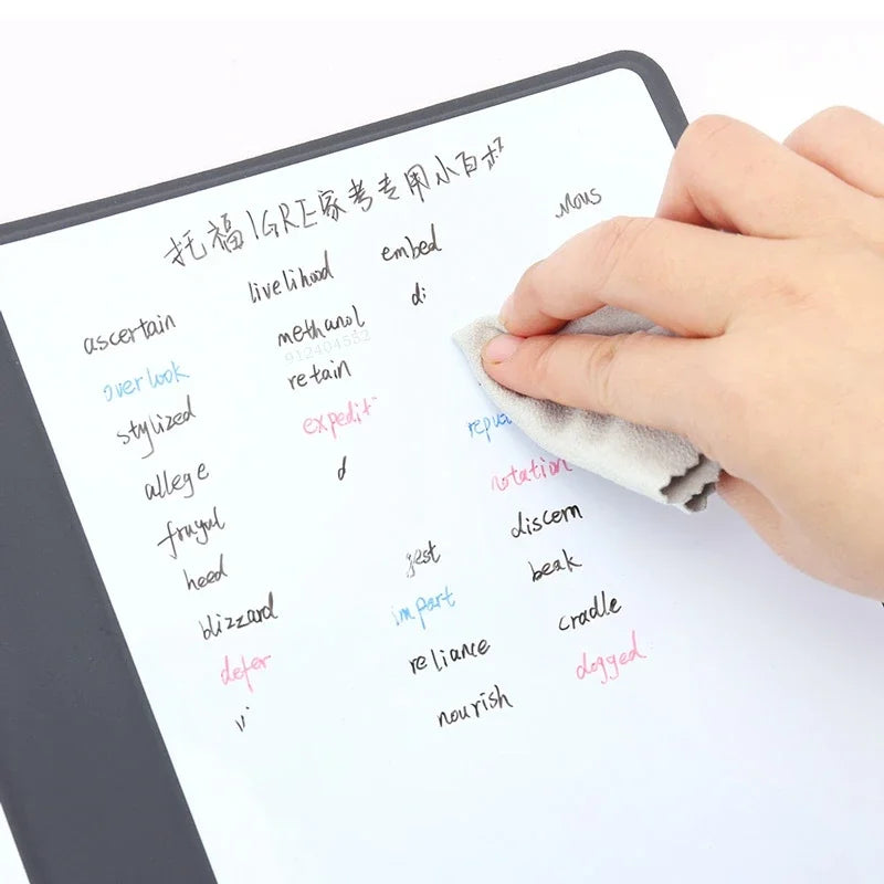 4/8pcs Erasable Whiteboard Pen Fine Point