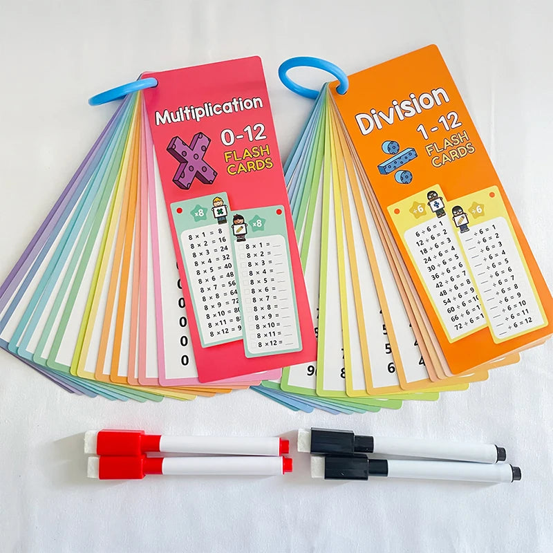 Math Training Cards 15pcs