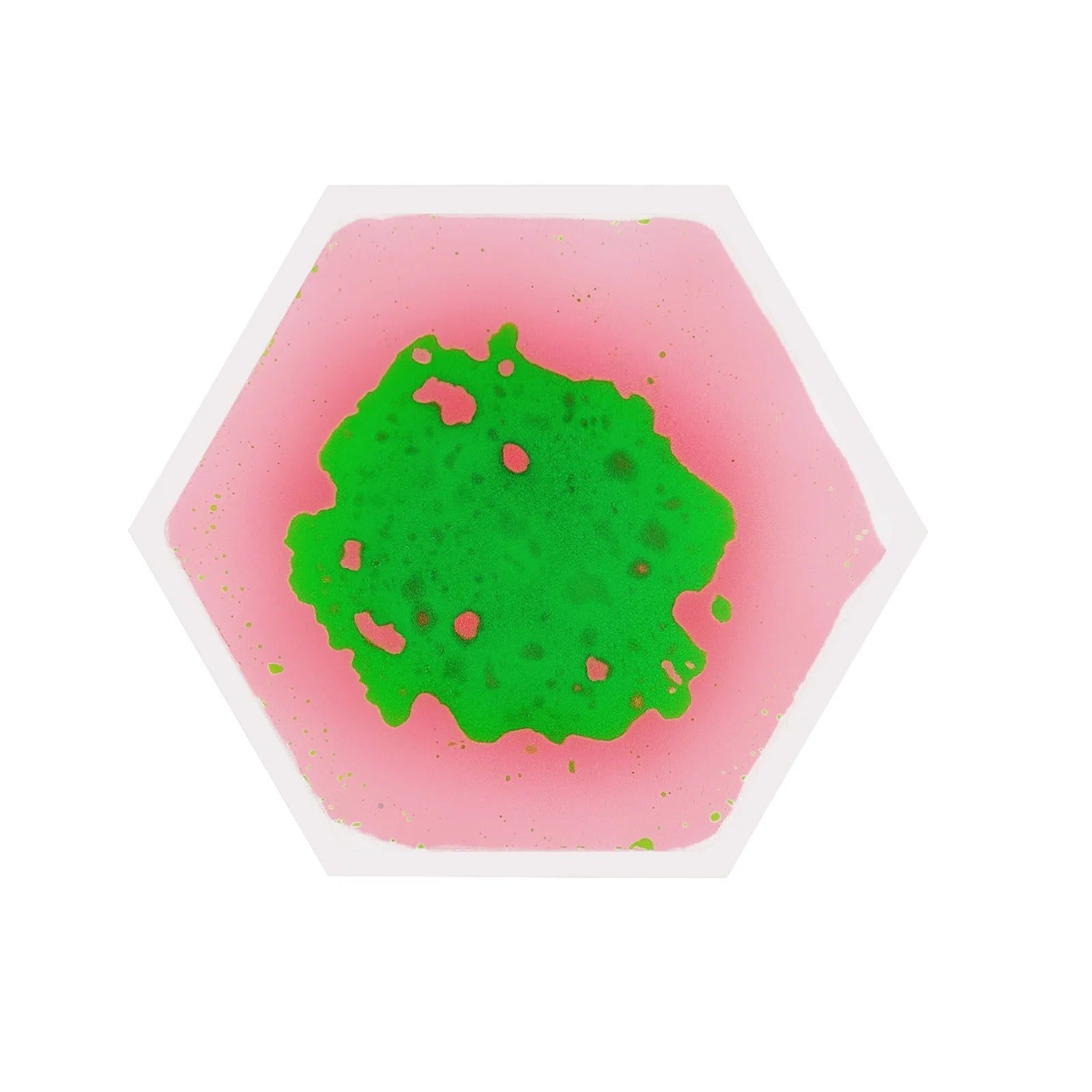 Thickened Hexagon Flowing Liquid Flooring