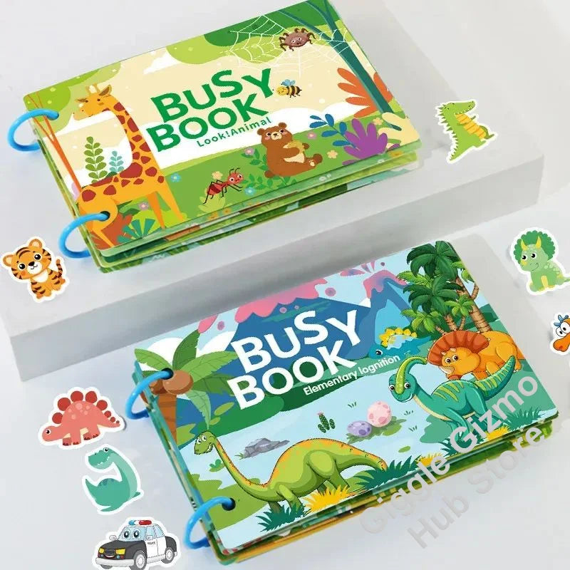 Busy Book for Toddlers Ages 2-6