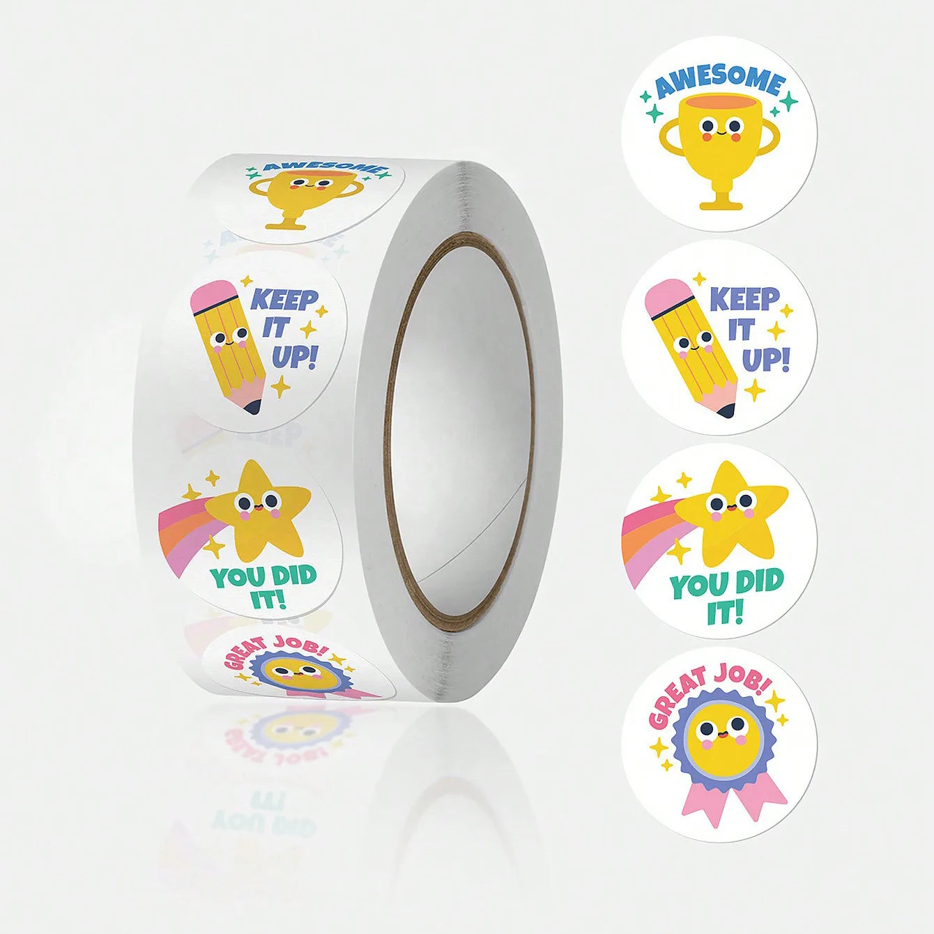 100-500pcs Cute Star Stickers