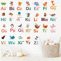 Cartoon Animal Alphabet Wall Sticker