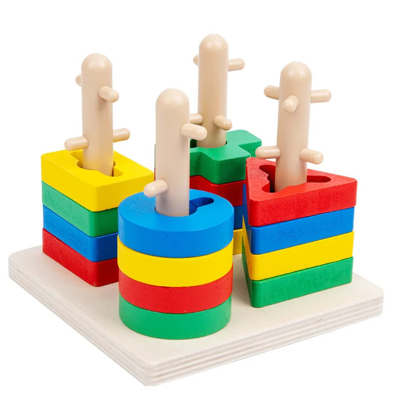 Color Shape Matching Puzzle Game