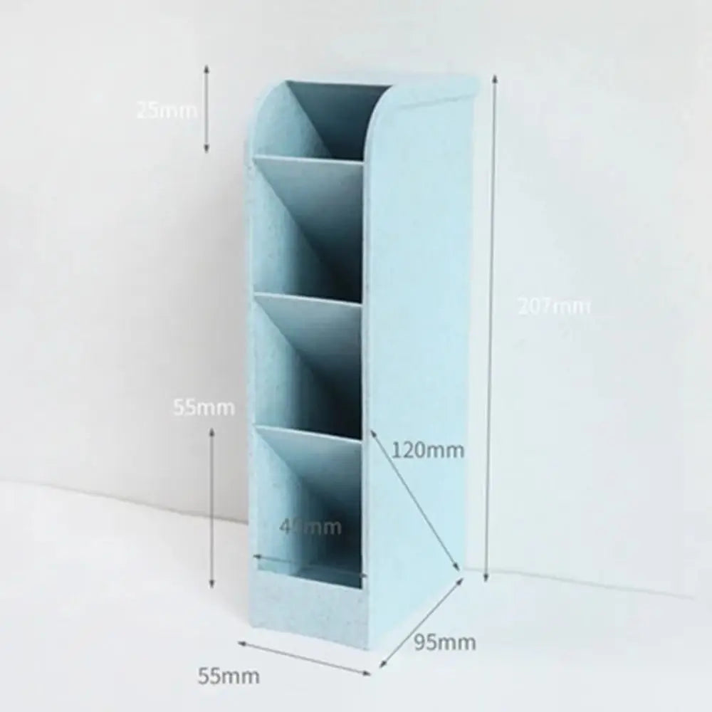 Macaron Color Oblique Insertion Desktop Organizer