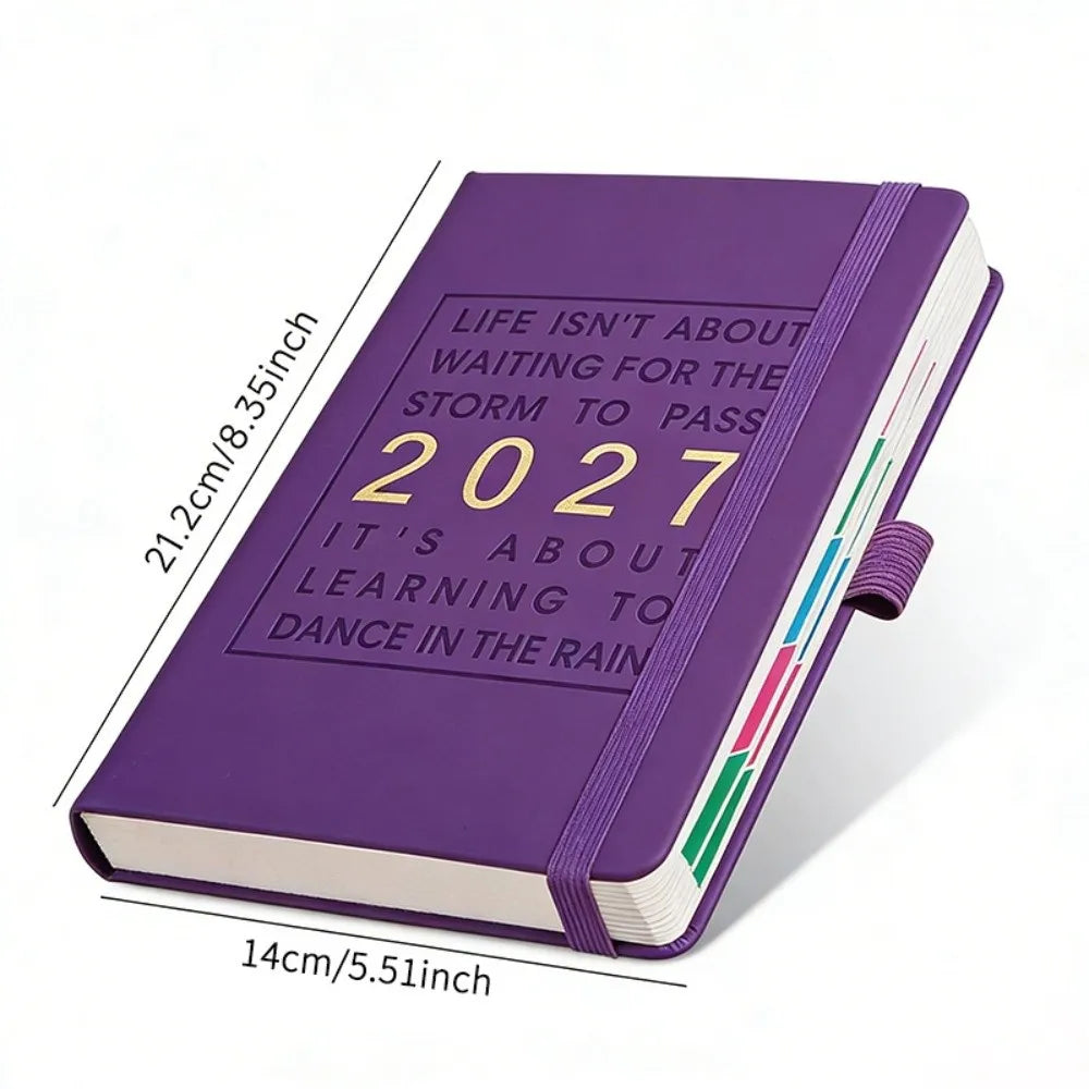 New A5 2027 Schedule Book with Calendar