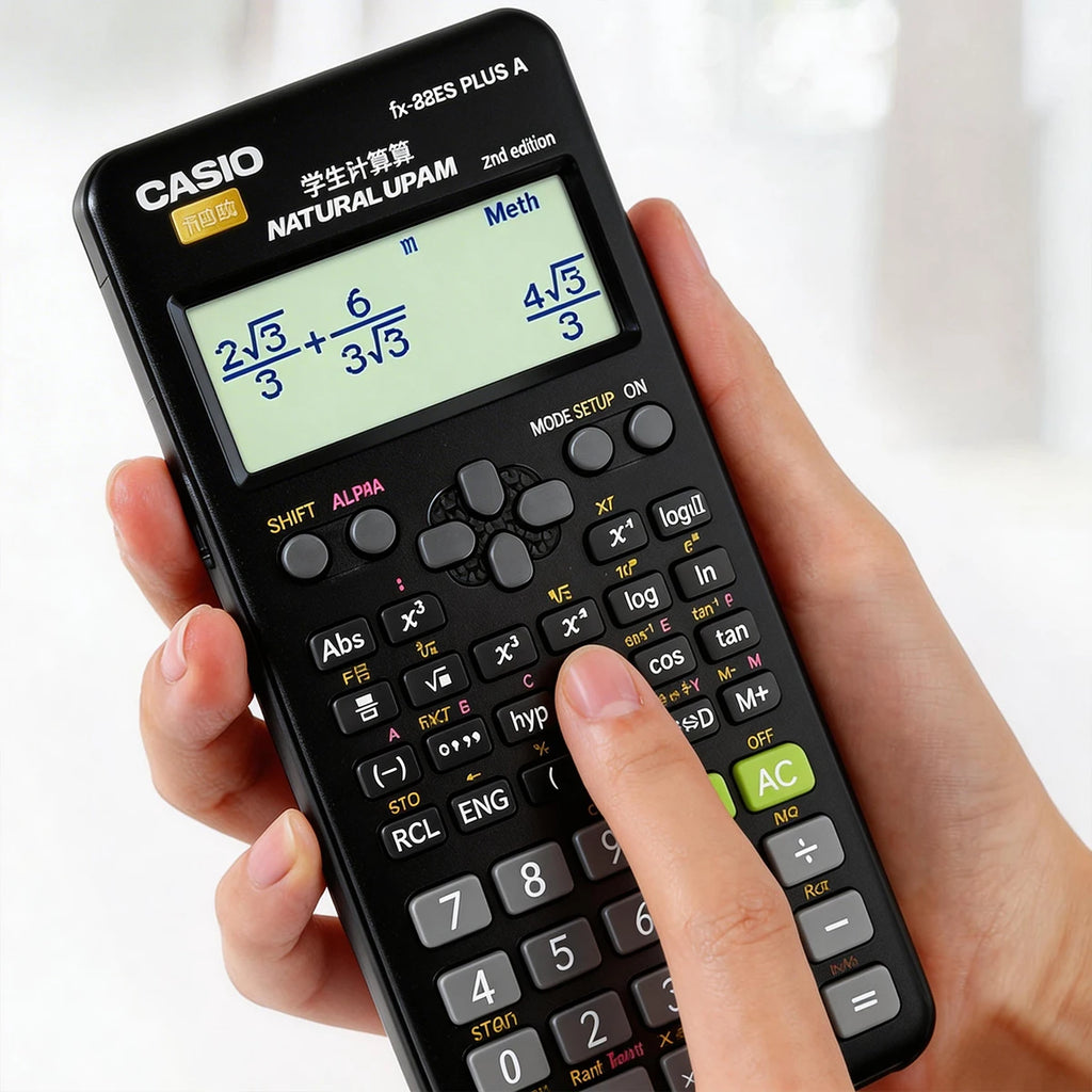 Casio Genuine FX-82ES Multifunction Scientific Calculator