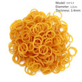 100 Pcs Various size Elastic Rubber Bands