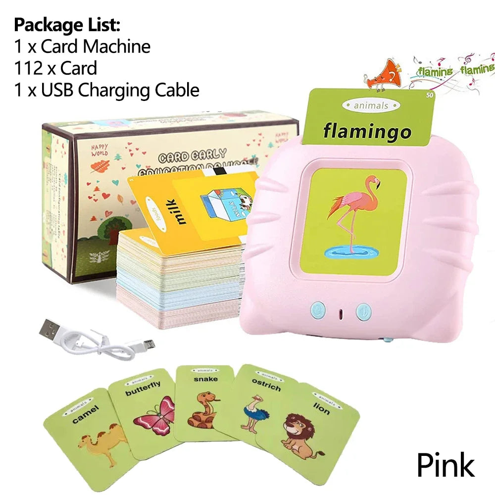 Early Education Language Flash Card Learning Toys