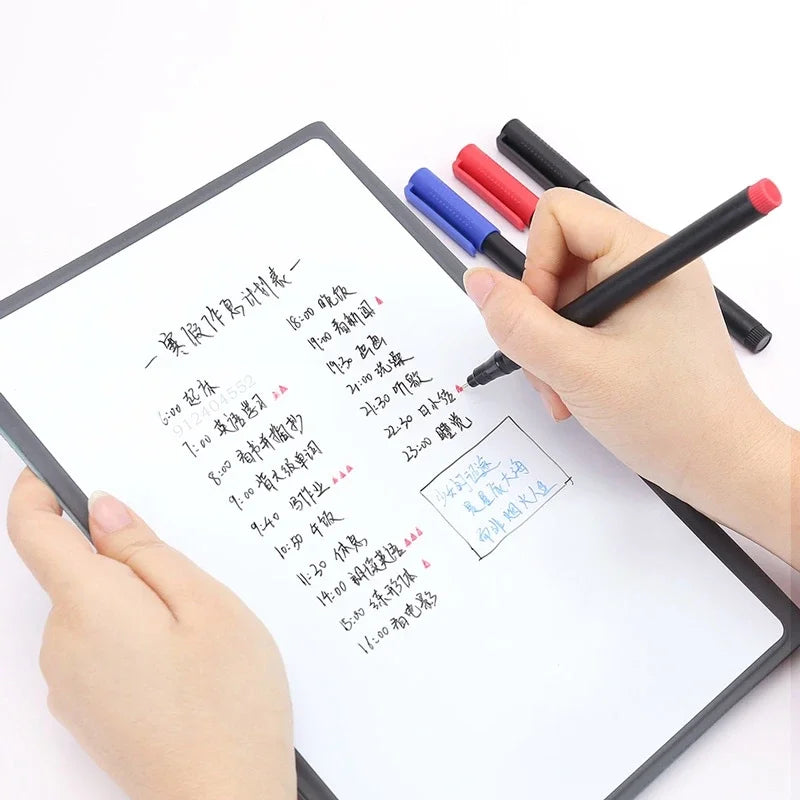 4/8pcs Erasable Whiteboard Pen Fine Point