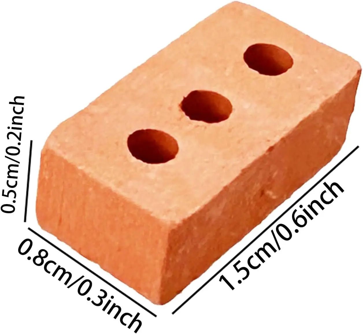 Mini 3 Holes Tiny Bricks