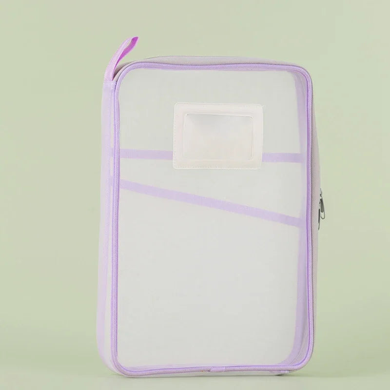 A4 Stationery Storage Bag Double-layer