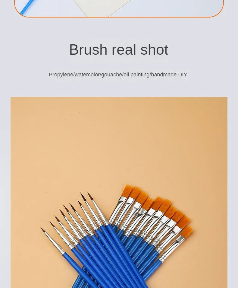 10/20/50Pcs Paint Brushes Set