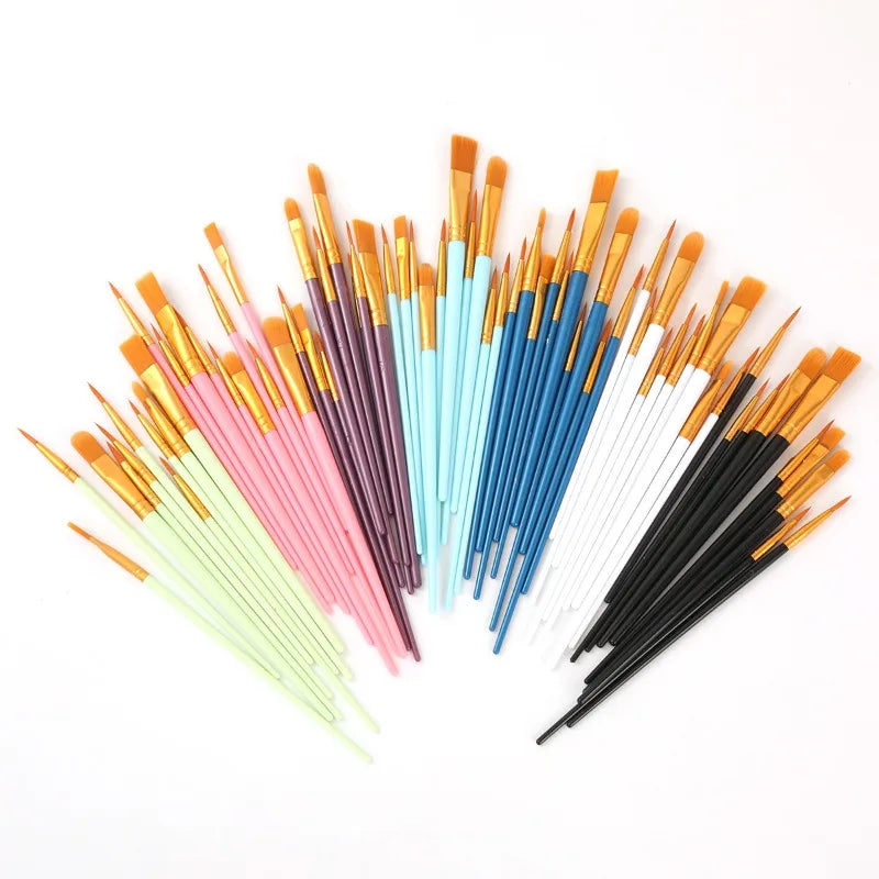 Plastic Pole Oil Painting Brushes