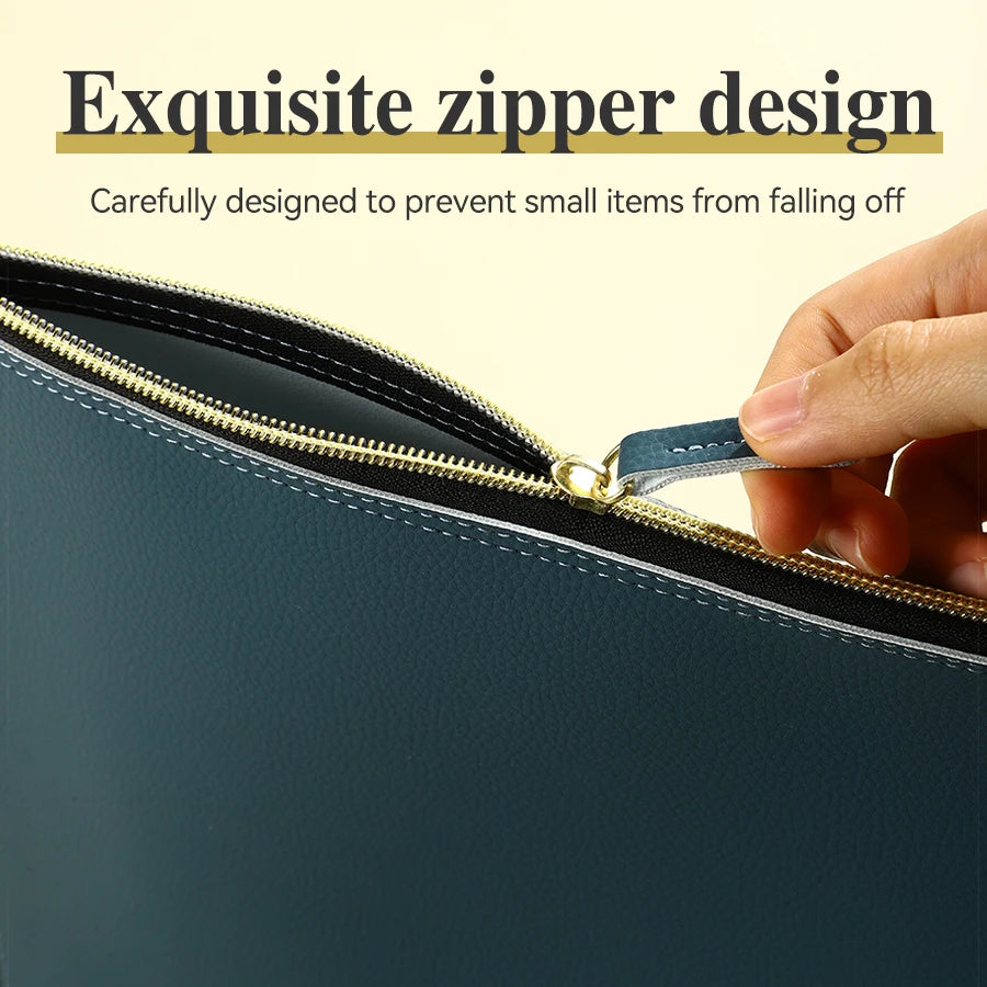 Leather Business A4 File Folder