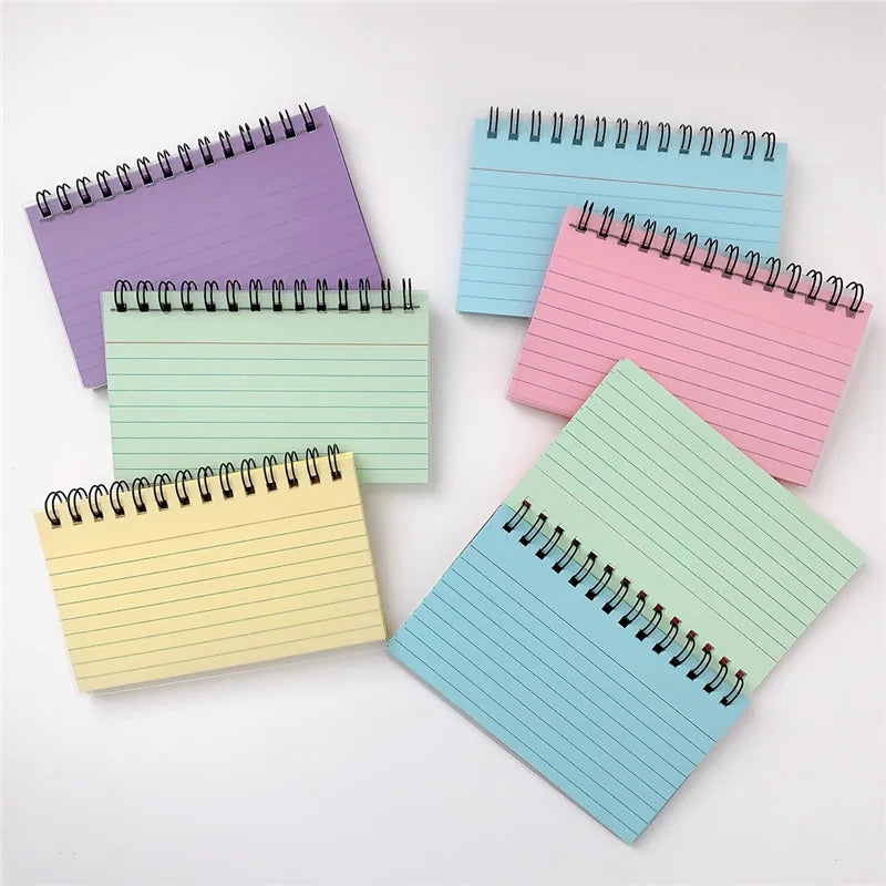 Colorful Tearable Spiral Writing Pad