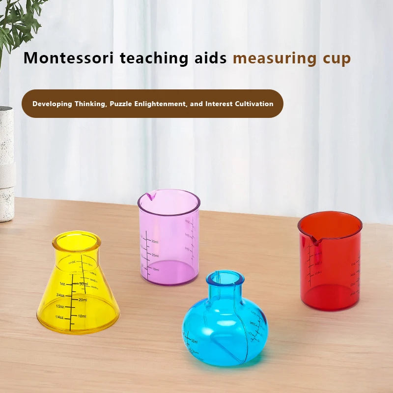 1 Set Educational Mini Measuring Cups
