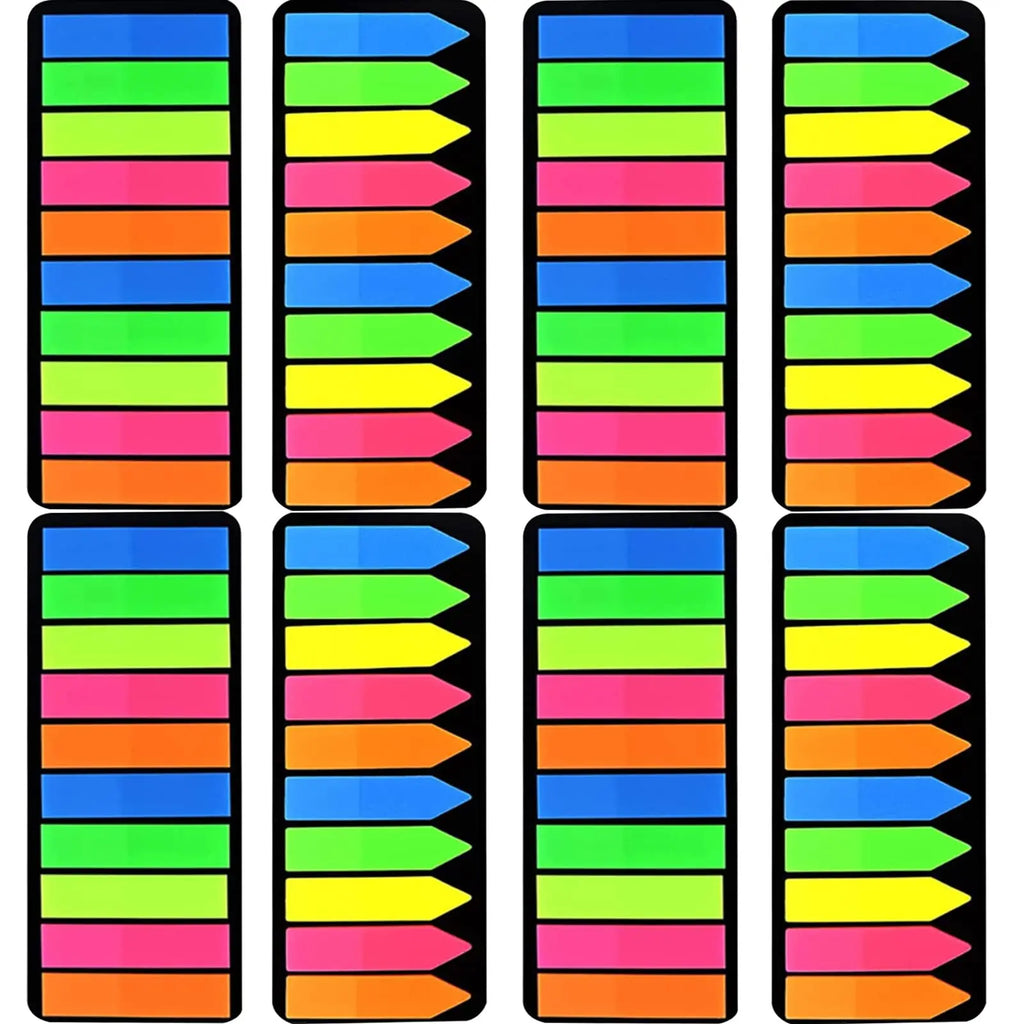 Bright Colors Arrow Flag Tabs