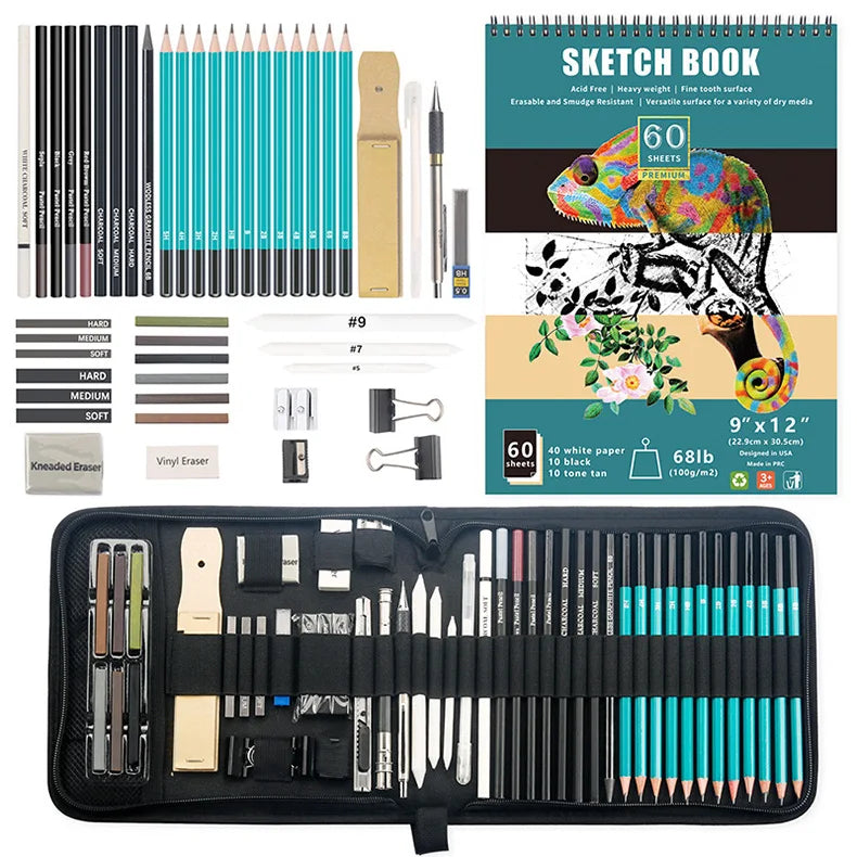 KALOUR Pro Sketching Pencil Set