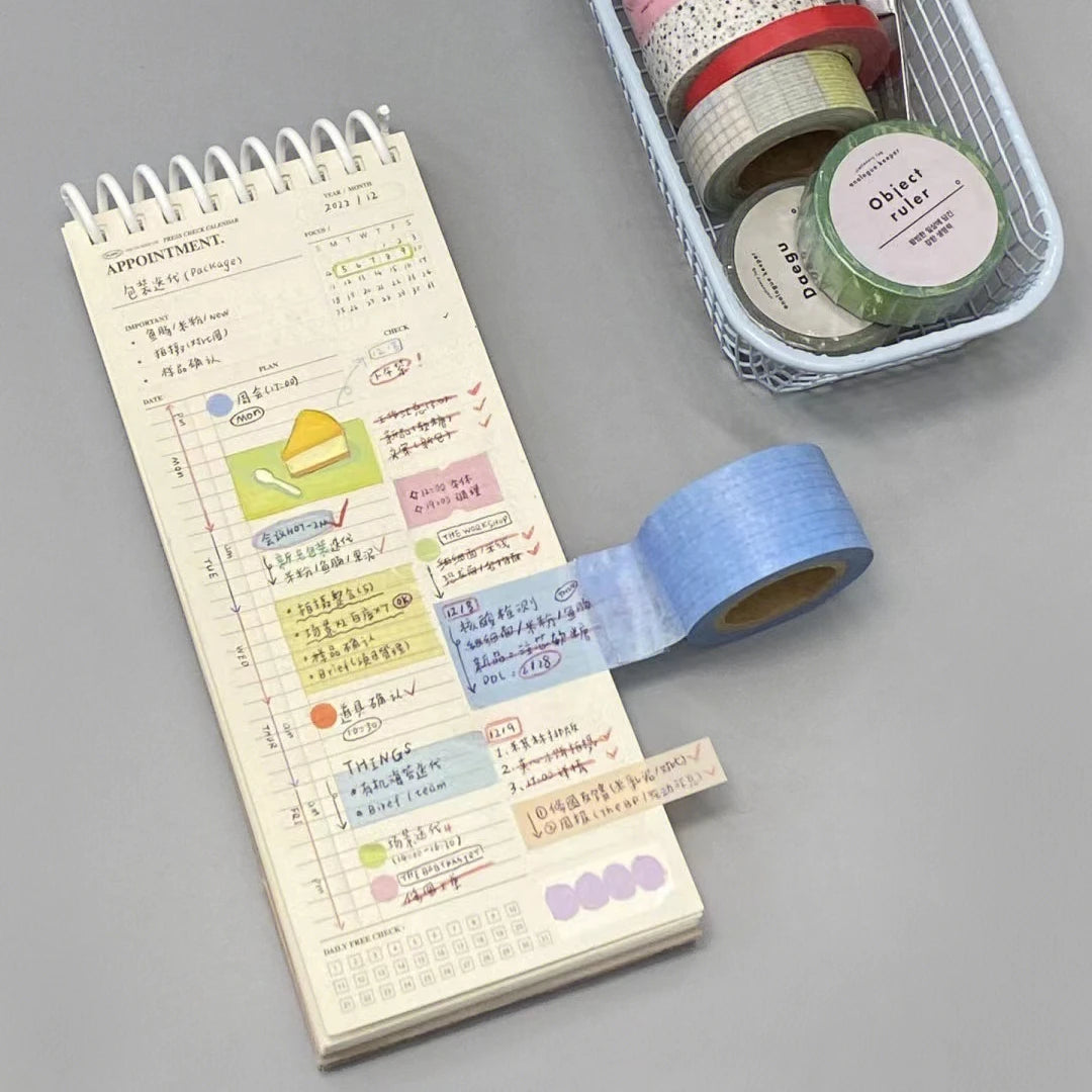 Bview Art 28-sheet Monthly Planner Notebook