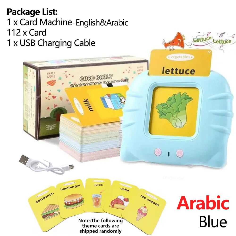 Early Education Language Flash Card Learning Toys