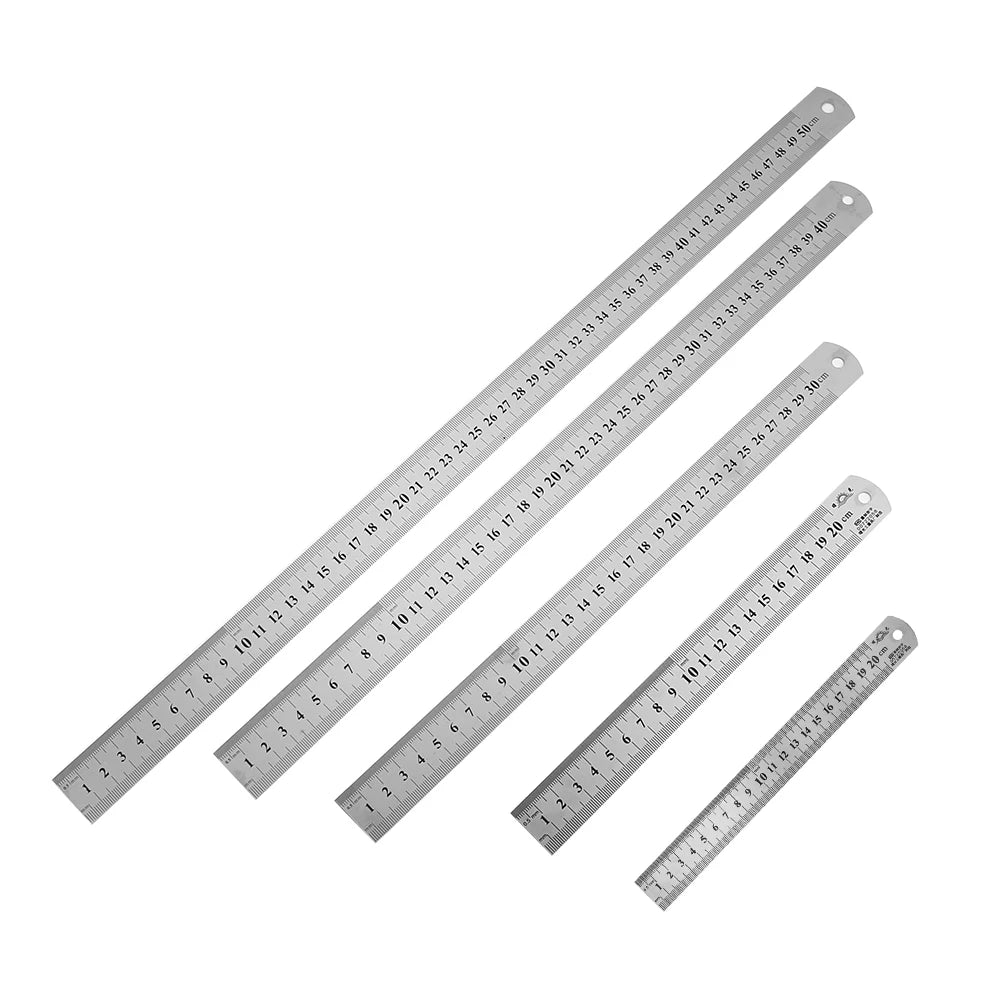 Metal Scale Stainless Steel Straight Ruler