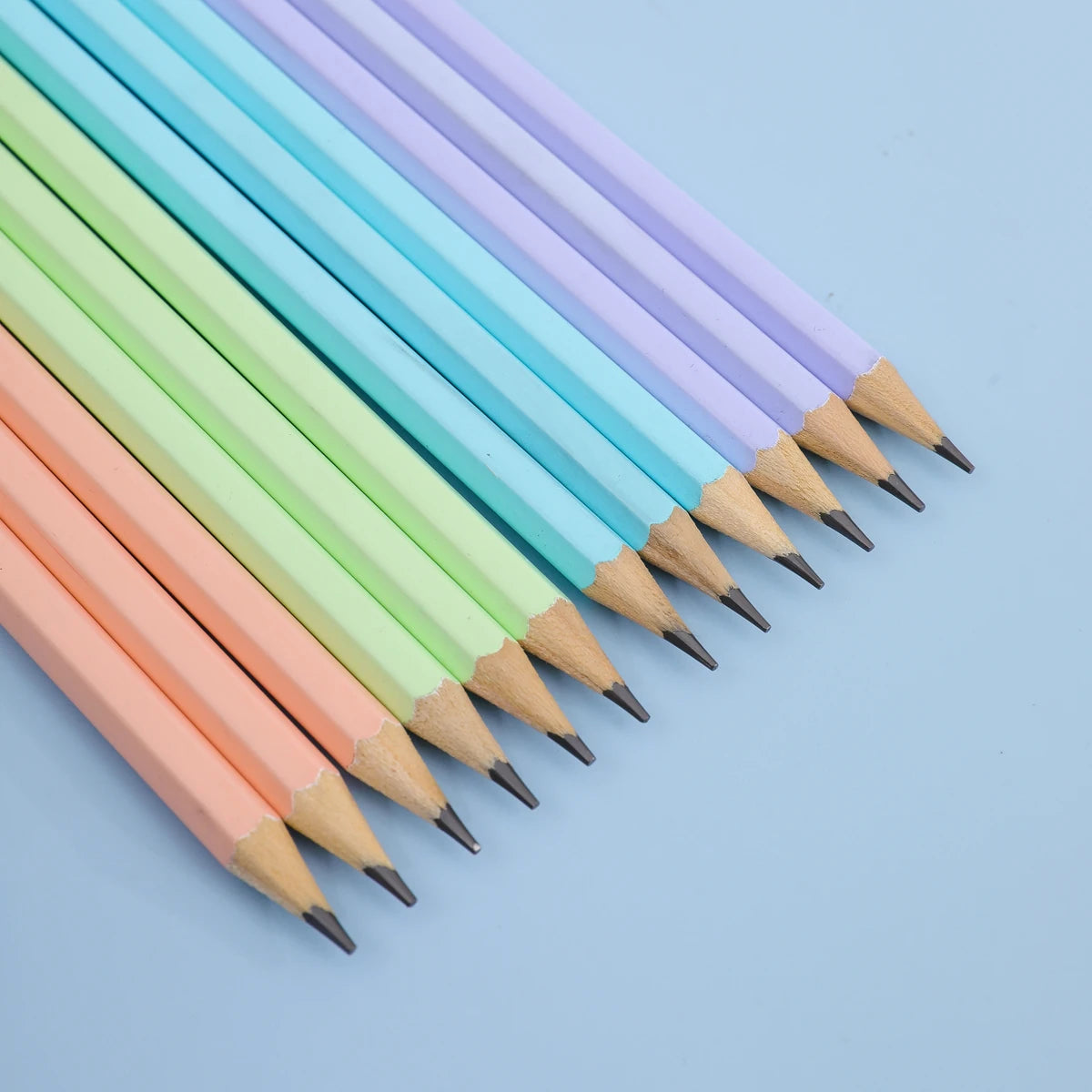 Macaron Wood Case 2B Pencils