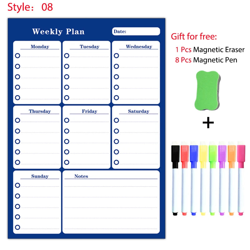 Magnetic Weekly Monthly Planner