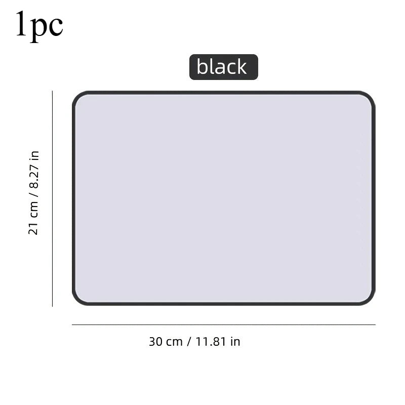 1pc Erasable Dual-Sided Mini Whiteboard