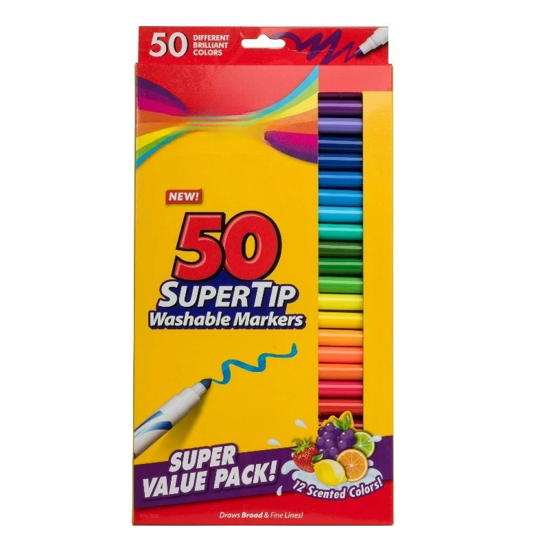 Super Tip Washable Markers