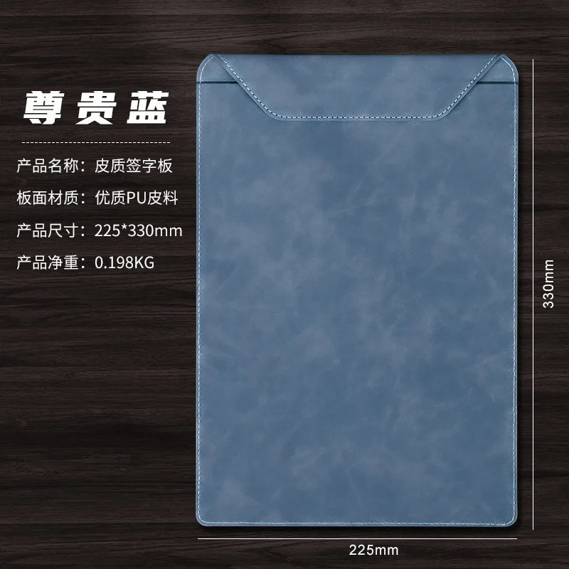 Business Leather A4 Paper File Folder Clipboard